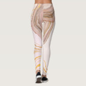 Leggings Mode flexible : Pantalons de yoga pour femmes et j (Dos)