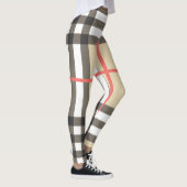 Leggings Mode géométrique écossaise motif (Droite)