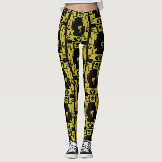 Leggings Mode Goth Rock (Devant)