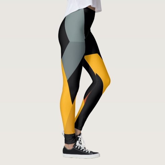 Leggings Mode graphique urbain, dynamique, moderne et dynam (Droite)