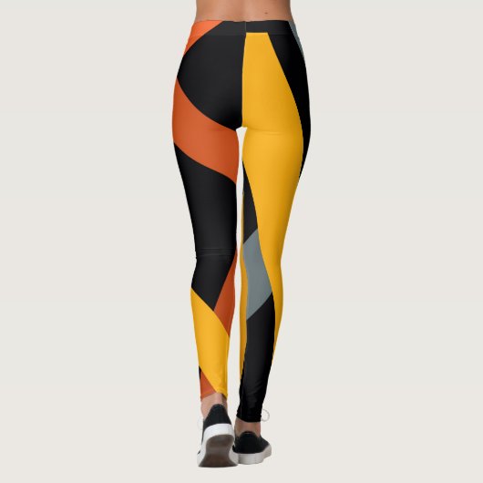 Leggings Mode graphique urbain, dynamique, moderne et dynam (Dos)