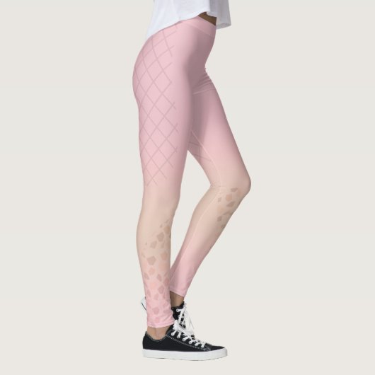 Leggings mode moderne rose (Droite)