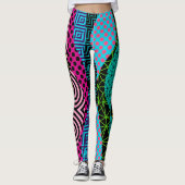 Leggings mode Motif gras (Devant)