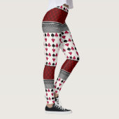 Leggings mode noir et rouge pour la jeunesse jeu p (Droite)