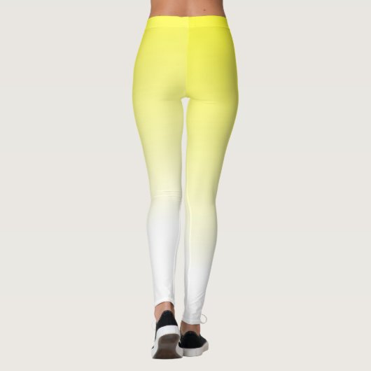 Leggings Mode Ombre Jaune (Dos)