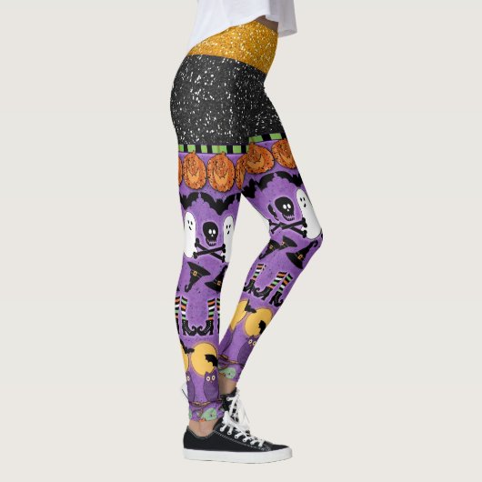 Leggings Mode Pop Halloween (Rechts)