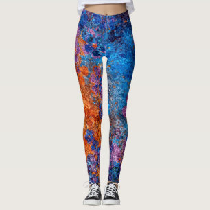 Leggings Mode Vintage multicolore
