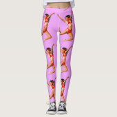 Leggings Modèle Bikini de danse Thunder_Cove (Devant)