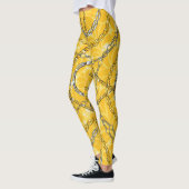Leggings Modèle Damask avec chaîne (Gauche)