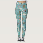 Leggings Modèle de cookie de Noël HARRY POTTER™ HOGWARTS™ (Devant)