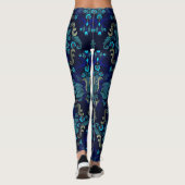 Leggings Modèle de Damas oriental (Dos)