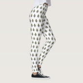 Leggings Modèle de Fleur-de-lis pour Mardi Gras (Droite)