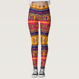 Leggings Modèle de folklore du Sud