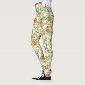 Leggings Modèle de treillis sans couture de William Morris (Gauche)