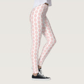 Leggings Modèle Élégant Rose Et Blanc De Couleurs (Droite)