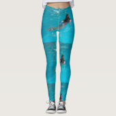 Leggings Modèle féminin natation Thunder_Cove (Devant)