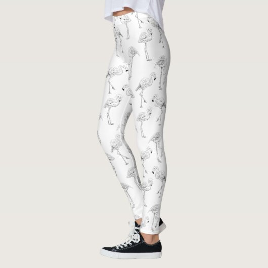 Leggings Modèle flamant (Gauche)