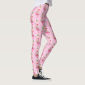 Leggings Modèle Flamingo rose de Noël (Droite)