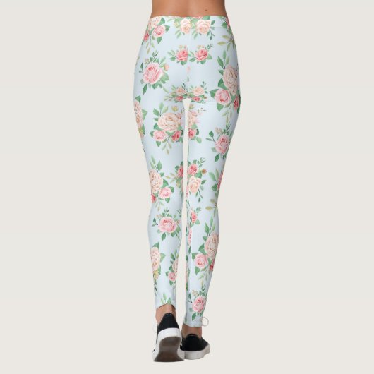 Leggings Modèle floral (Dos)