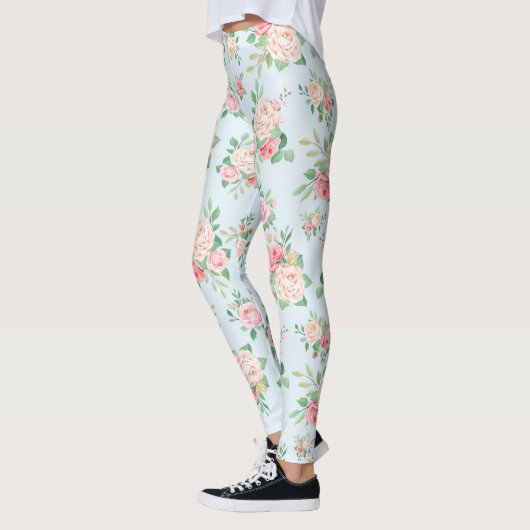 Leggings Modèle floral (Gauche)