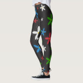 Leggings Modèle floral (Gauche)