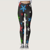 Leggings Modèle floral (Devant)