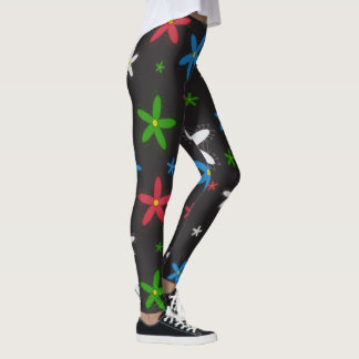 Leggings Modèle floral