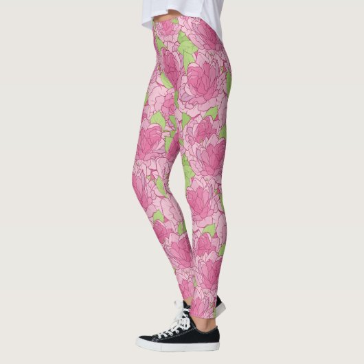 Leggings Modèle floral (Gauche)