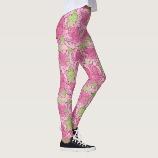Leggings Modèle floral (Droite)