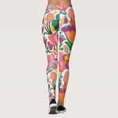 Leggings Modèle floral (Dos)