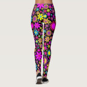 LEGGINGS MODÈLE FLORAL (Dos)