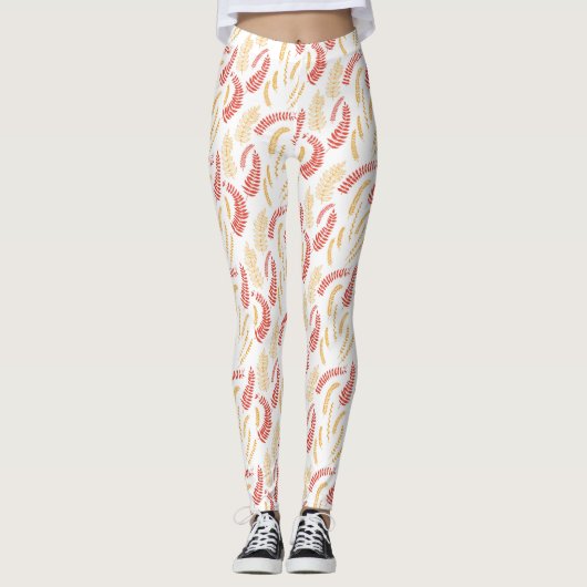 Leggings Modèle floral (Devant)