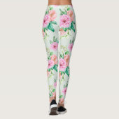 Leggings Modèle floral (Dos)
