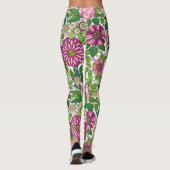 Leggings Modèle floral coloré (Dos)