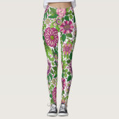 Leggings Modèle floral coloré (Devant)