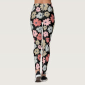 Leggings Modèle floral coloré (Dos)