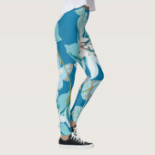 Leggings Modèle floral, design floral polyvalent. (Droite)
