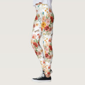 Leggings Modèle floral du jardin (Gauche)