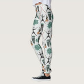 Leggings Modèle floral fillette (Gauche)