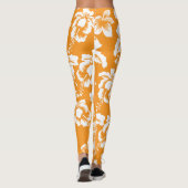 Leggings Modèle floral hawaïen (Dos)