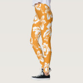 Leggings Modèle floral hawaïen (Gauche)