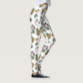 Leggings Modèle floral mou (Droite)