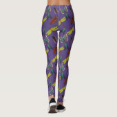 Leggings Modèle floral unique (Dos)