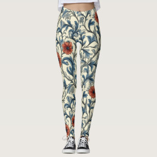 Leggings Modèle Floral William Morris