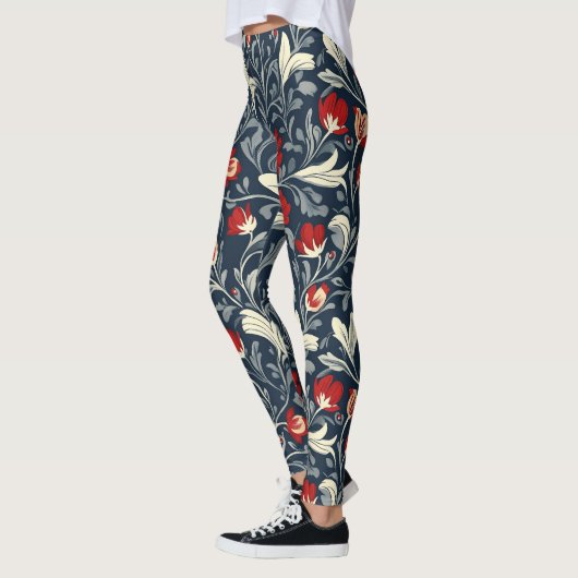 Leggings Modèle Floral William Morris (Gauche)