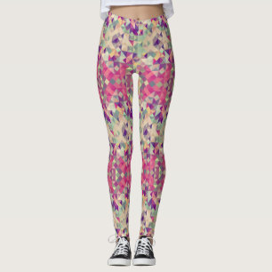Leggings Modèle géométrique de hippies vintages