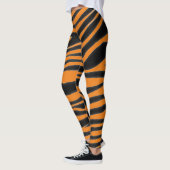LEGGINGS MODÈLE NOIR ZEBRA (Gauche)