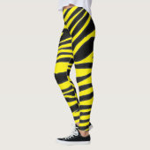 LEGGINGS MODÈLE NOIR ZEBRA (Gauche)