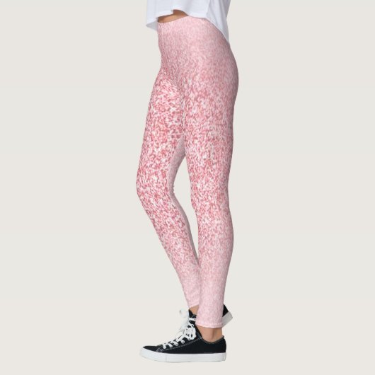 Leggings Modèle or Rose moderne tendance (Gauche)
