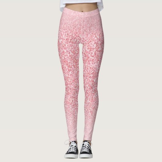 Leggings Modèle or Rose moderne tendance (Devant)